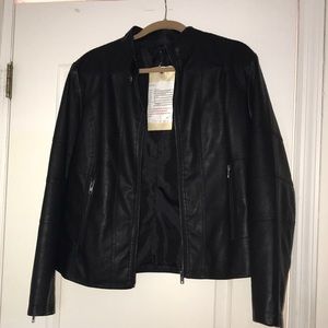 Two By Vince Camuto Leather Jacket
